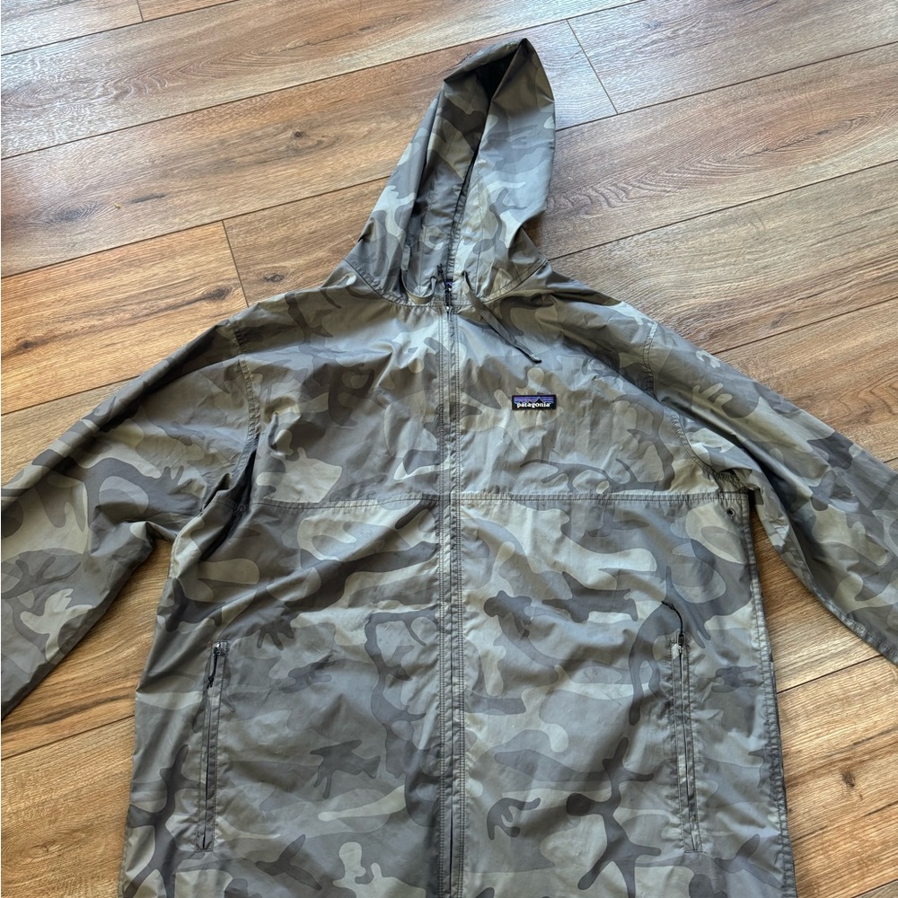 Patagonia Camouflage Hooded Jacket